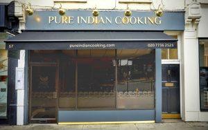 Pure Indian Cooking frontage